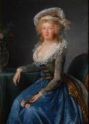 Elisabeth LouiseVigee Lebrun Portrait of Maria Teresa of Naples and Sicily oil painting